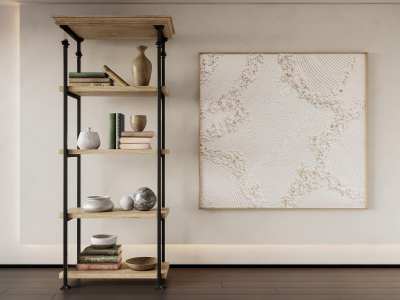 现代装饰画3D模型下载